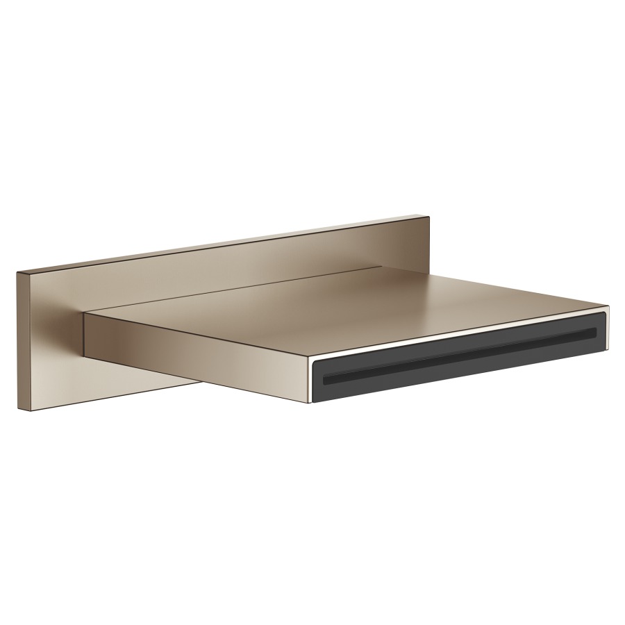 Goulot de baignoire cascade
BALANCE MODULES/MEM/DEQUE
Watersheet, S 150 mm, 1/2"
modèle mural
rosace 240 x 60 mm
groupe acoustique II