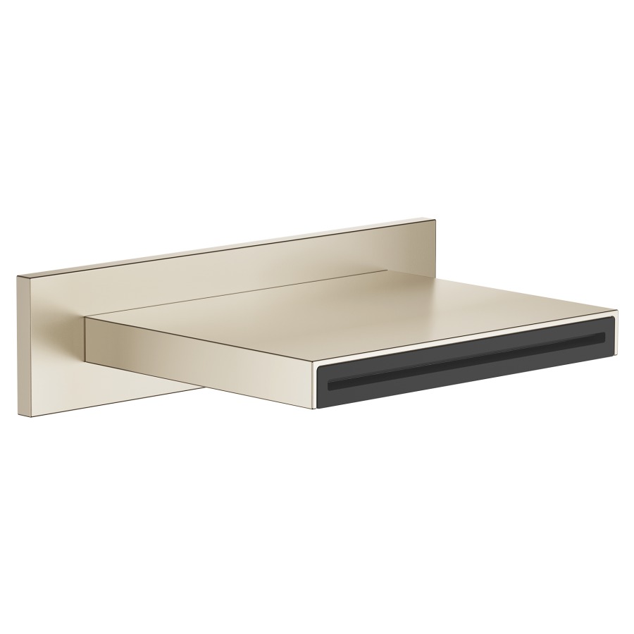 Goulot de baignoire cascade
BALANCE MODULES/MEM/DEQUE
Watersheet, S 150 mm, 1/2"
modèle mural
rosace 240 x 60 mm
groupe acoustique II