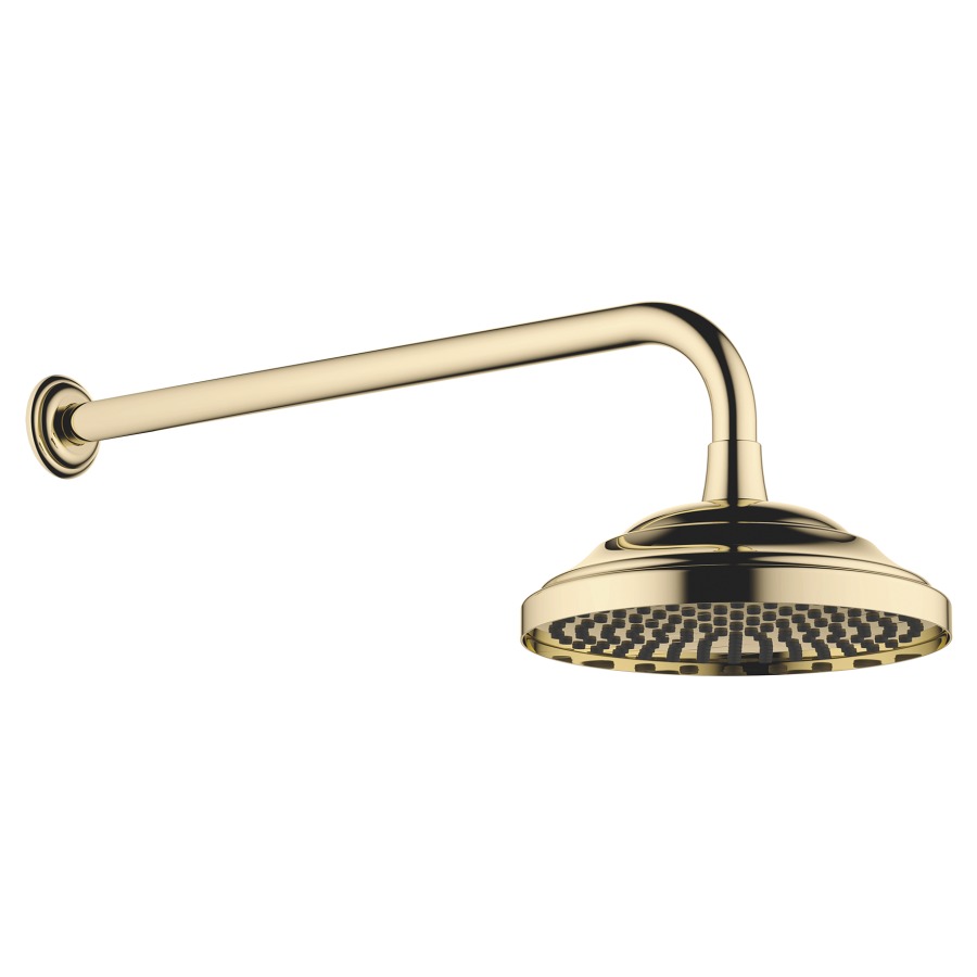 Wandbrause MADISON
A 450 mm, D 200 mm, 1/2"
Antikalk-System
Durchflussmenge 12 l/min
Geräuschgruppe NT