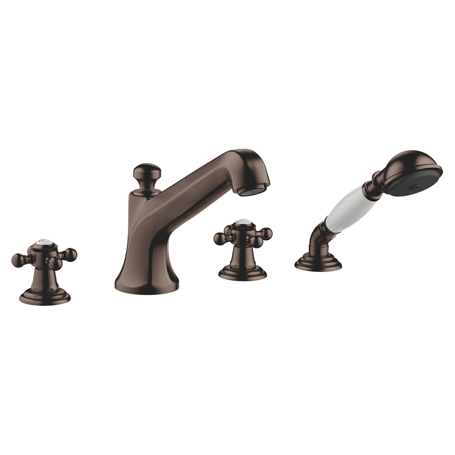 Batterie de rempliss. MADISON
goulot de baignoire S 220 mm
robinets latérales 1/2"
douche extensible
pour montage sur gorge ou
hors baignoire
groupe acoustique I