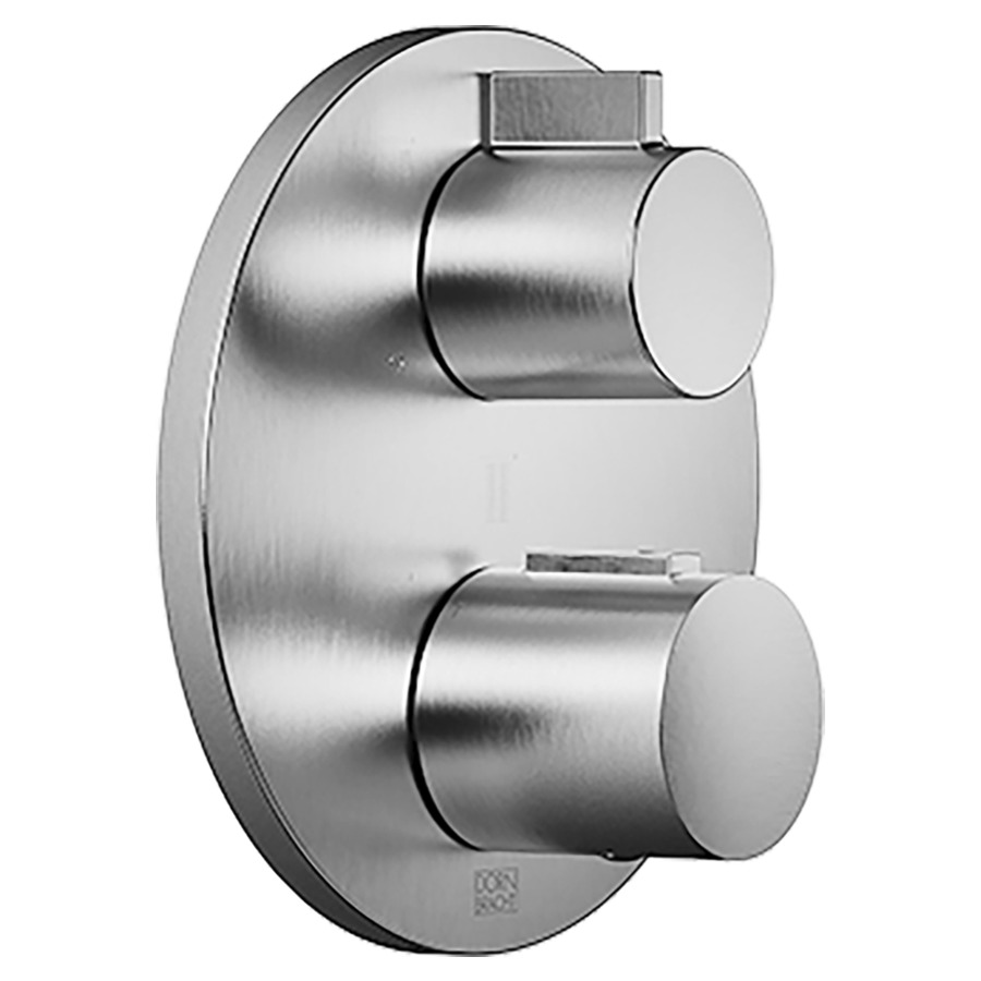 Thermostat-UP DORNBRACHT
set de montage final, avec
réglage de quantité a 3 voie
plaque de recouvrement
D 150 mm, sans corps à
encastrer 751 104/105