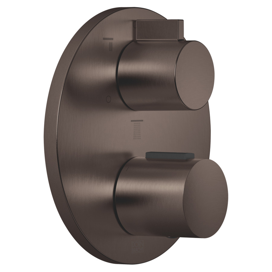 Thermostat-UP DORNBRACHT
set de montage final, avec
réglage de quantité a 3 voie
plaque de recouvrement
D 150 mm, sans corps à
encastrer 751 104/105