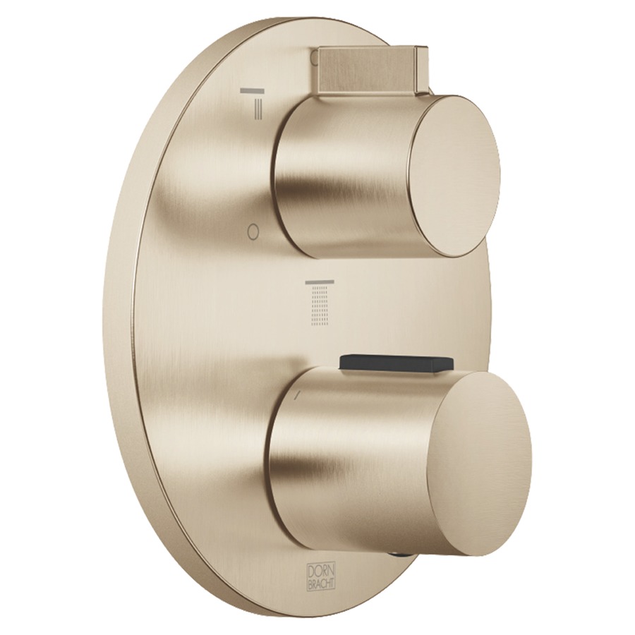 Thermostat-UP DORNBRACHT
set de montage final, avec
réglage de quantité a 3 voie
plaque de recouvrement
D 150 mm, sans corps à
encastrer 751 104/105