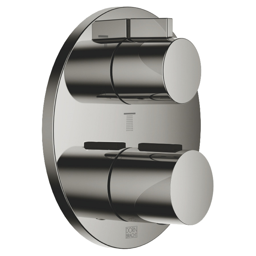 Thermostat-UP DORNBRACHT
set de montage final, avec
réglage de quantité a 3 voie
plaque de recouvrement
D 150 mm, sans corps à
encastrer 751 104/105