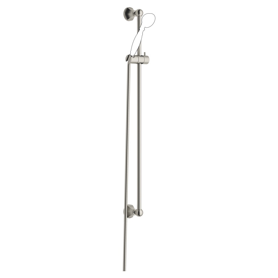 Brausegarnitur MADISON
Rosette D 60 mm, Gleitstange
85 cm, Brauseschlauch 175 cm
ohne Handbrause