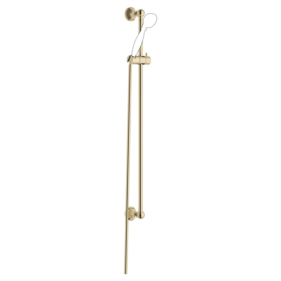 Brausegarnitur MADISON
Rosette D 60 mm, Gleitstange
85 cm, Brauseschlauch 175 cm
ohne Handbrause