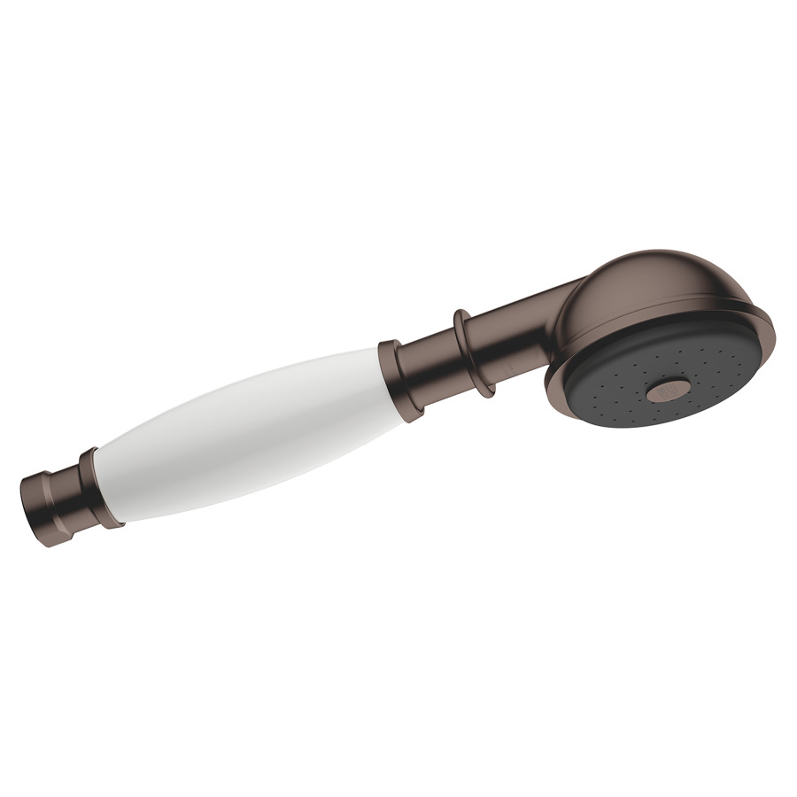 Douche à main MADISON
poignée en porcelaine blanche
débit 6,8 l/min.