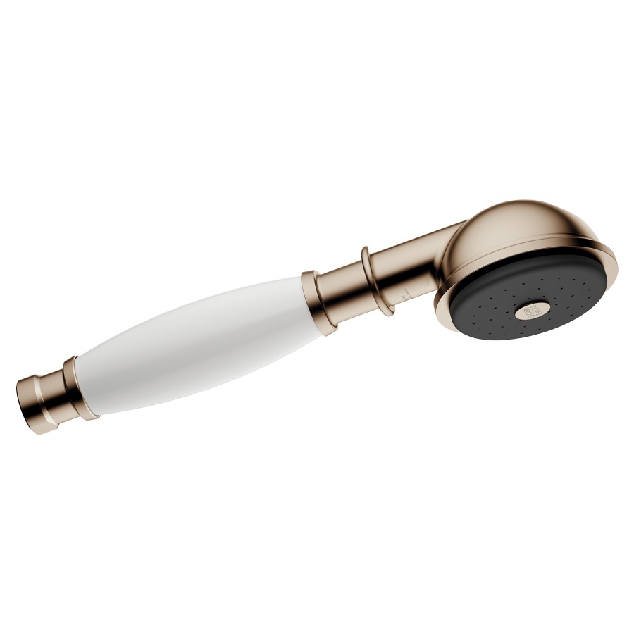 Douche à main MADISON
poignée en porcelaine blanche
débit 6,8 l/min.