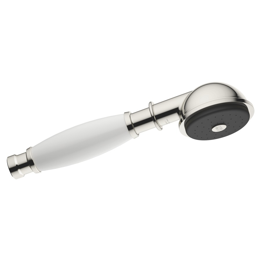 Douche à main MADISON
poignée en porcelaine blanche
débit 6,8 l/min.