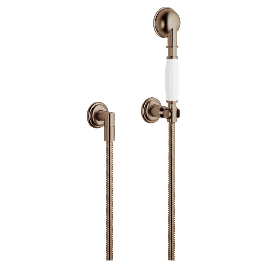 Garniture de douche MADISON
coude de raccordement 1/2"
douche à main, tuyau de douche
125 cm métallique, support
groupe acoustique I
