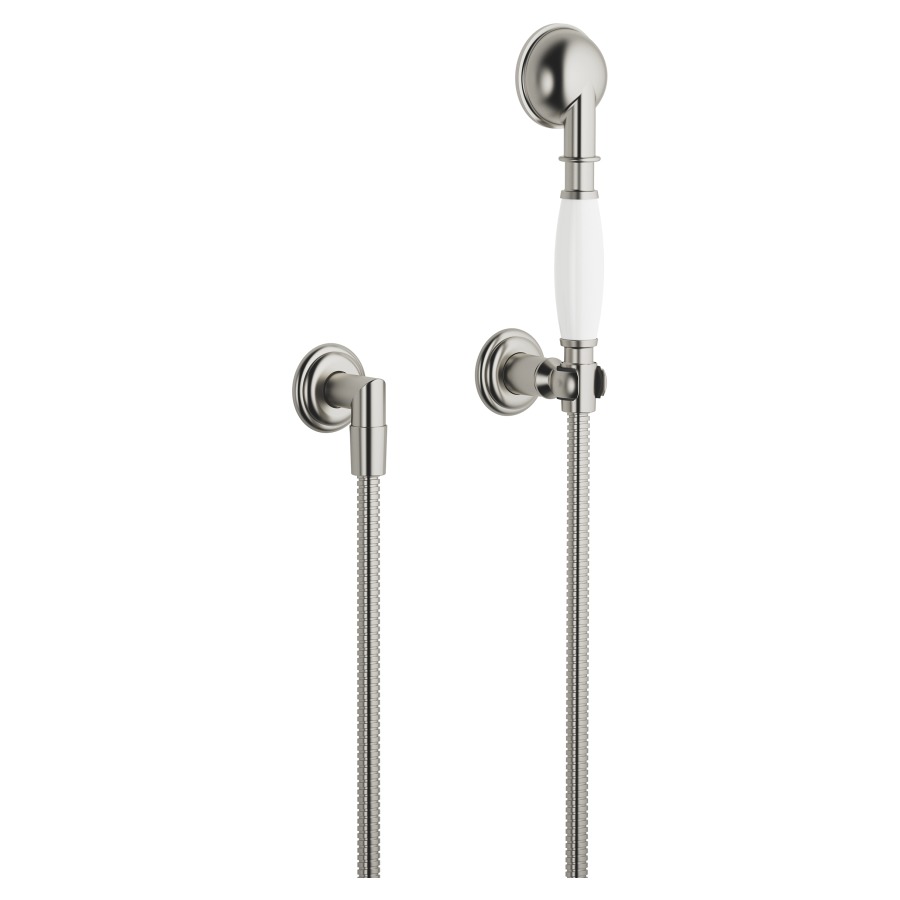 Garniture de douche MADISON
coude de raccordement 1/2"
douche à main, tuyau de douche
125 cm métallique, support
groupe acoustique I