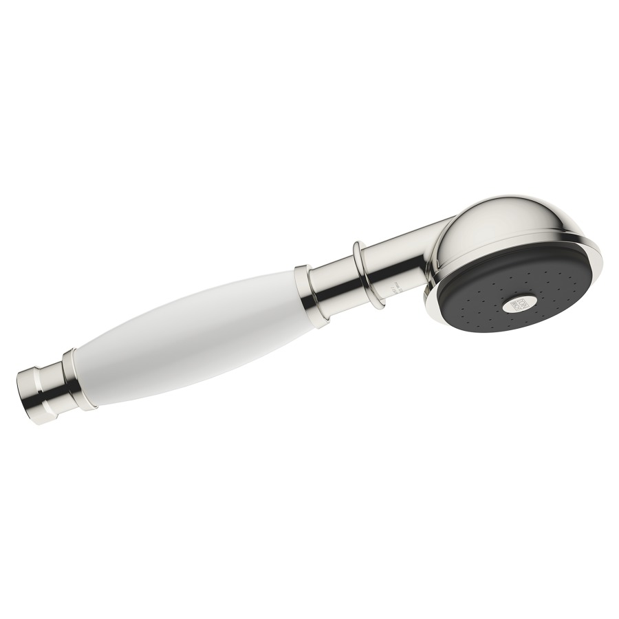 Douche à main MADISON
poignée en porcelaine blanche
débit 9 l/min.
groupe acoustique I