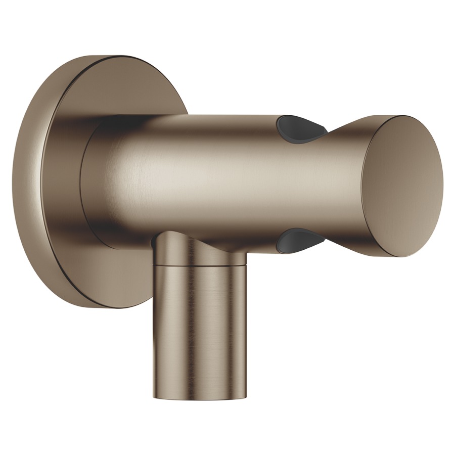 Coude de raccordement mural
DORNBRACHT, support de douche
rosace D 60 mm, raccordement
1/2", sortie douche 3/8"
sans corps à encastrer
goulots 751 021