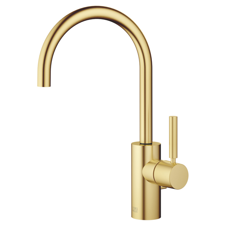Mélang. de lavabo META
S 165 mm, goulot orientable
bec verseur coudé à 180°
vidage excentrique