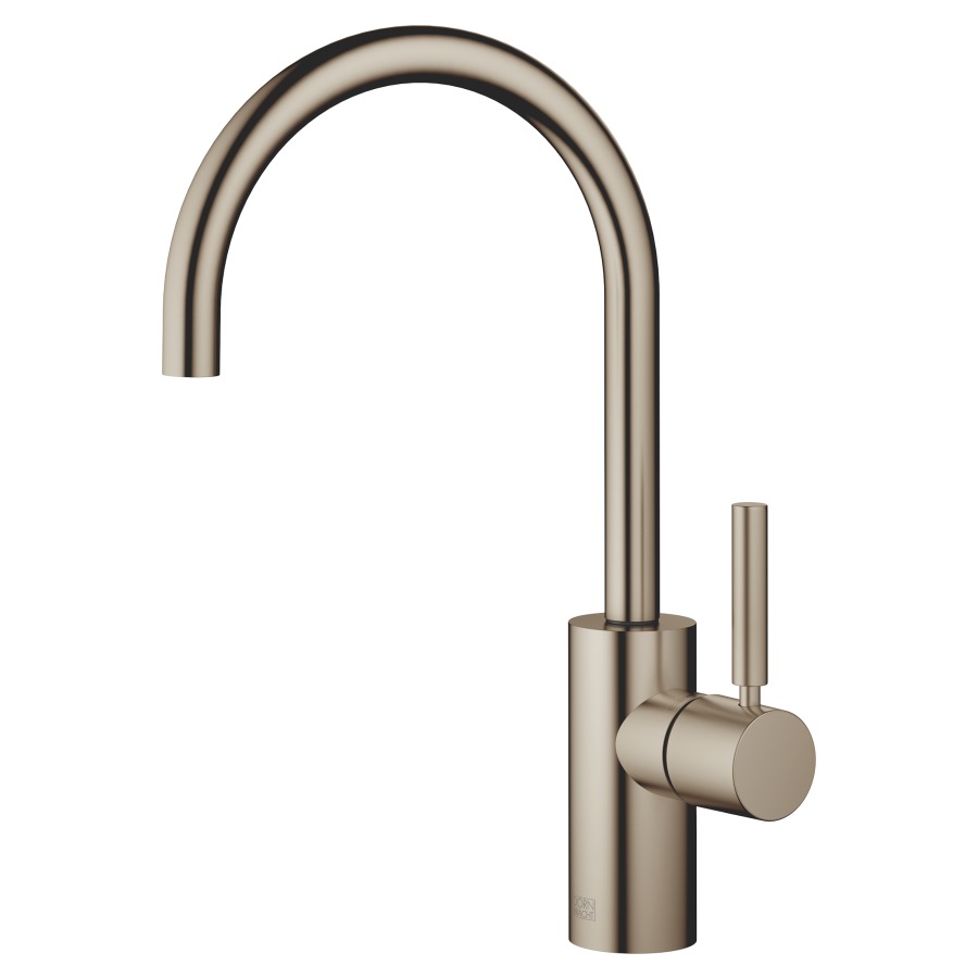 Mélang. de lavabo META
S 167 mm, goulot orientable
bec verseur coudé à 180°
sans vidage
