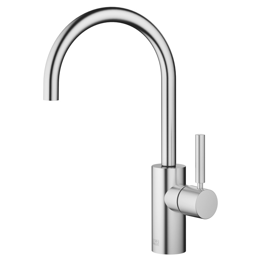 Mélang. de lavabo META
S 167 mm, goulot orientable
bec verseur coudé à 180°
sans vidage