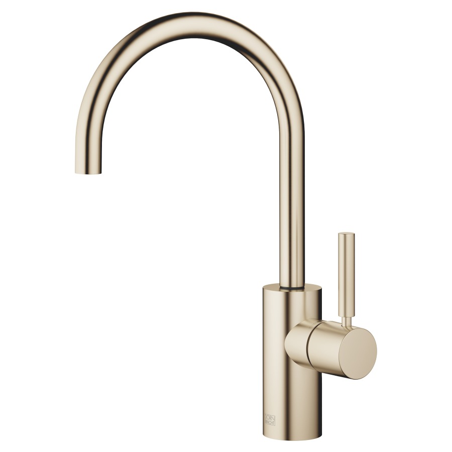 Mélang. de lavabo META
S 167 mm, goulot orientable
bec verseur coudé à 180°
sans vidage