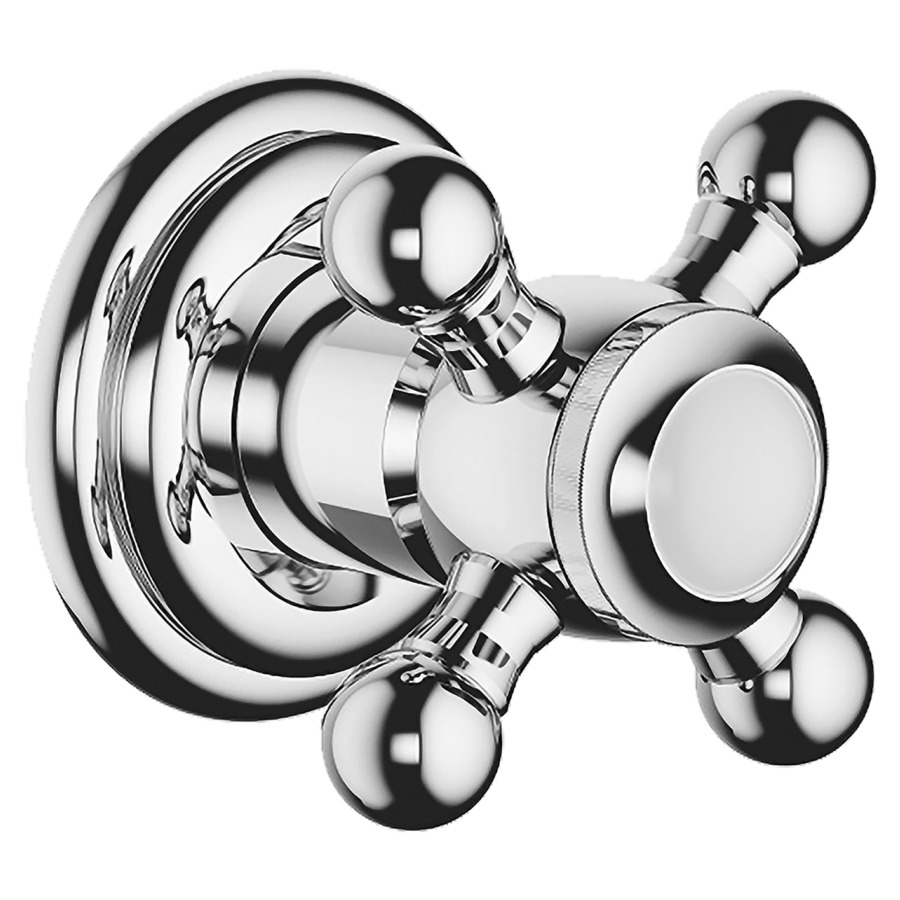 Robinet UP MADISON
fermant à droite 3/4"
3 plaquettes en porcelaine
HOT, COLD et NEUTRE, sans
corps à encastrer 751 215