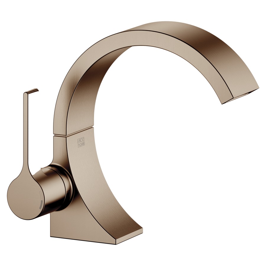 Mélangeur de lavabo CYO
S 143 mm, goulot fixe
H jusqu'à aérateur 128 mm
avec garniture d'écoulement