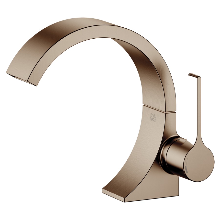 Mélangeur de lavabo CYO
S 143 mm, goulot fixe
H jusqu'à aérateur 128 mm
sans garniture d'écoulement