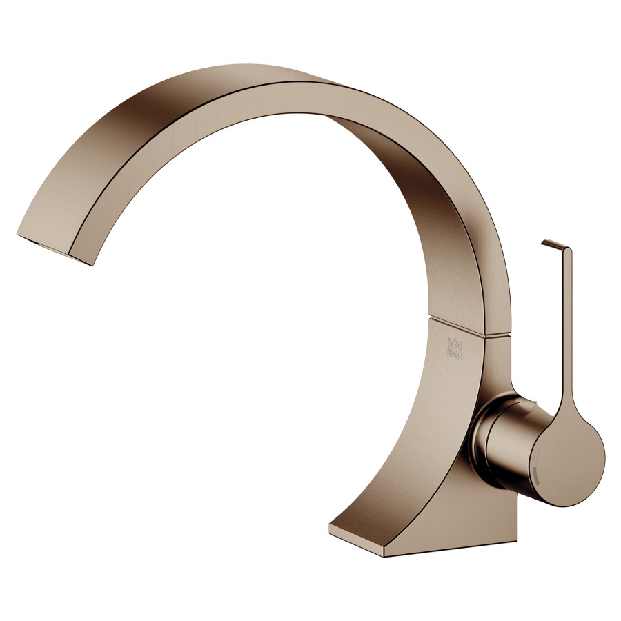 Mélangeur de lavabo CYO
S 177 mm, goulot fixe
H jusqu'à aérateur 133 mm
sans garniture d'écoulement