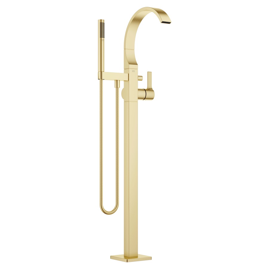 Bademischer CYO
A 253 mm, Auslauf fest
H bis Luftsprudler 903-973 mm
mit Standrohr für freistehende
Montage, Handbrause
Brauseschlauch, Brausehalter
ohne Einbaukörper 751 035
