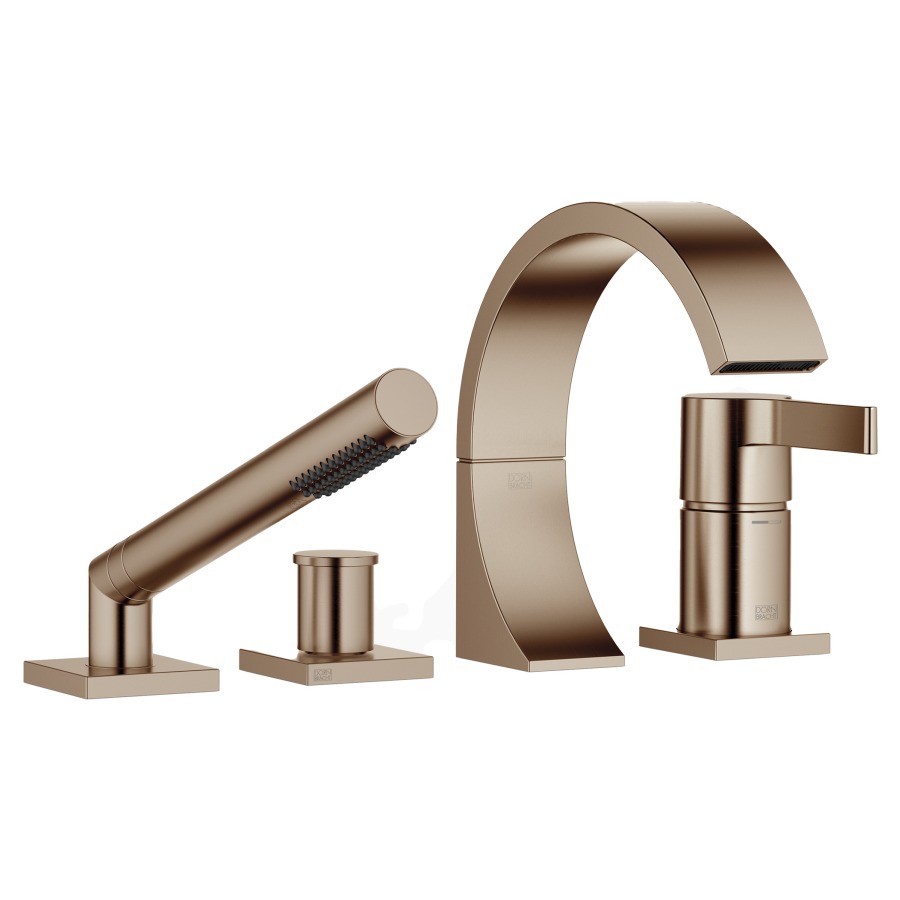 Garniture de remplissage CYO
4 trous, goulot de baignoire
S 167 mm, garniture de douche
tuyau de douche 175 cm, pour
montage sur gorge ou hors
baignoire
