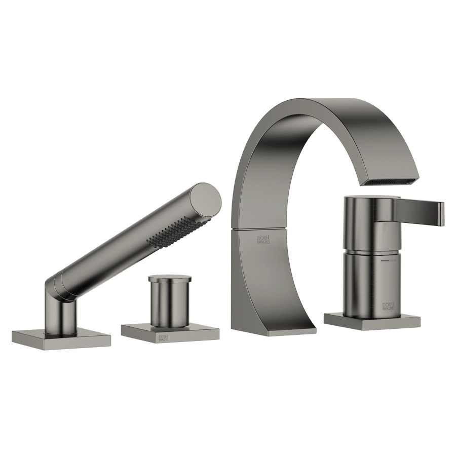 Garniture de remplissage CYO
4 trous, goulot de baignoire
S 167 mm, garniture de douche
tuyau de douche 175 cm, pour
montage sur gorge ou hors
baignoire