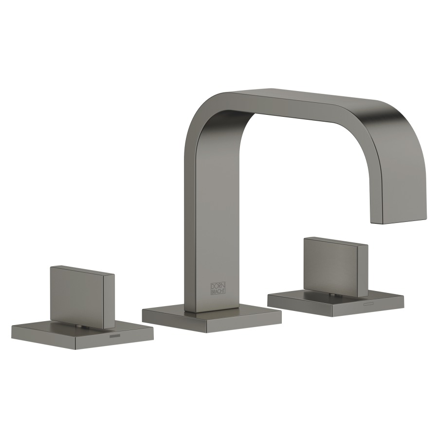 Batterie lavabo à 3 trous MEM
S 165 mm, goulot fixe
avec vidage