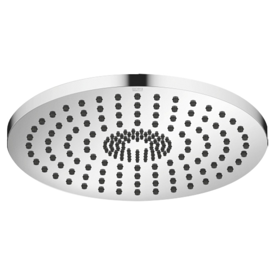 Douche de pluie DORNBRACHT
D 30 cm, système anticalcaire
raccordement au plafond 1/2"
débit 12 l/min
sans corps à encastrer 751 440