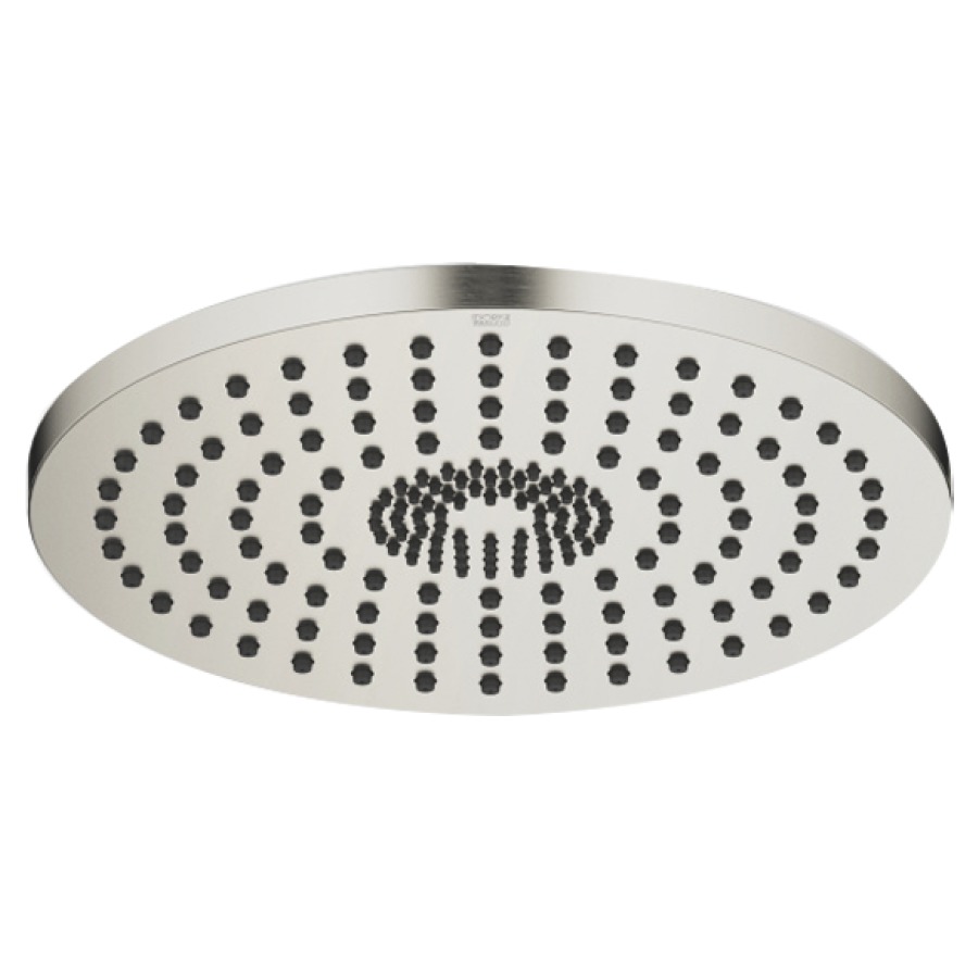 Regenbrause DORNBRACHT
D 30 cm, Antikalk-System
Deckenanschluss 1/2"
Durchflussmenge 12 l/min
ohne Einbaukörper 751 440