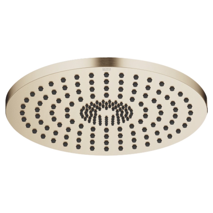 Douche de pluie DORNBRACHT
D 30 cm, système anticalcaire
raccordement au plafond 1/2"
débit 12 l/min
sans corps à encastrer 751 440