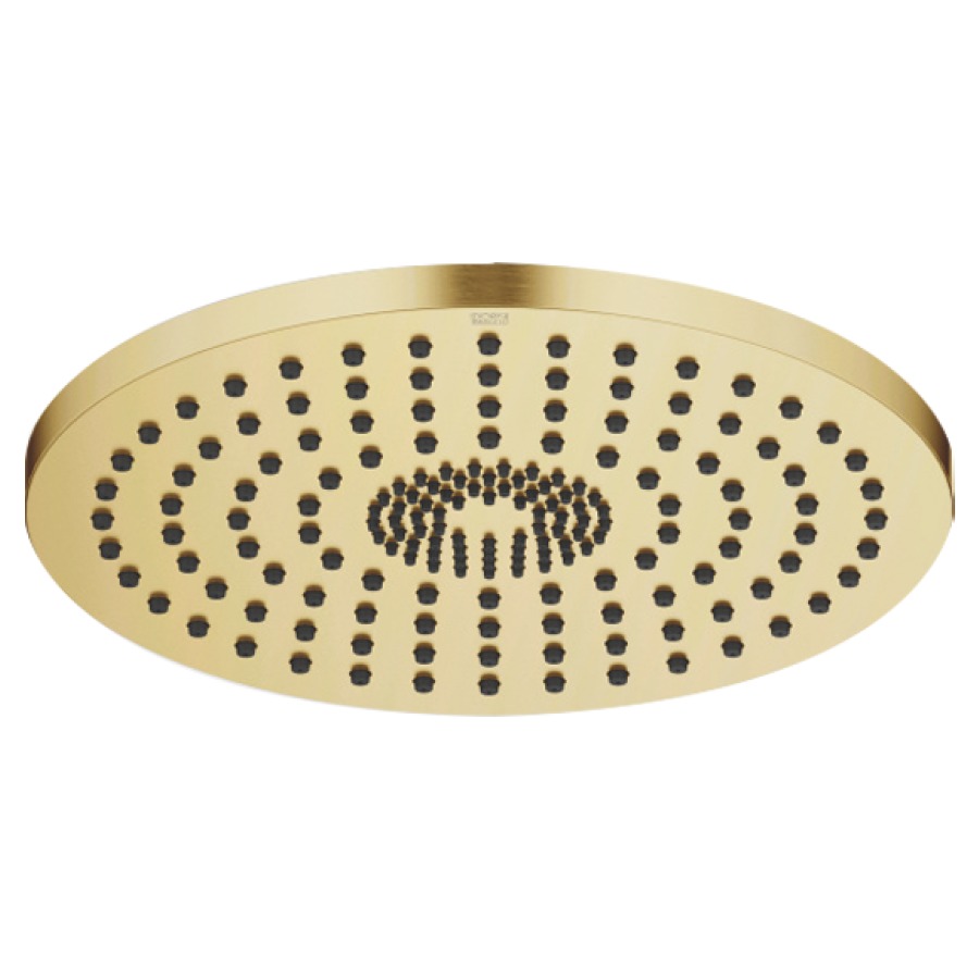 Regenbrause DORNBRACHT
D 30 cm, Antikalk-System
Deckenanschluss 1/2"
Durchflussmenge 12 l/min
ohne Einbaukörper 751 440