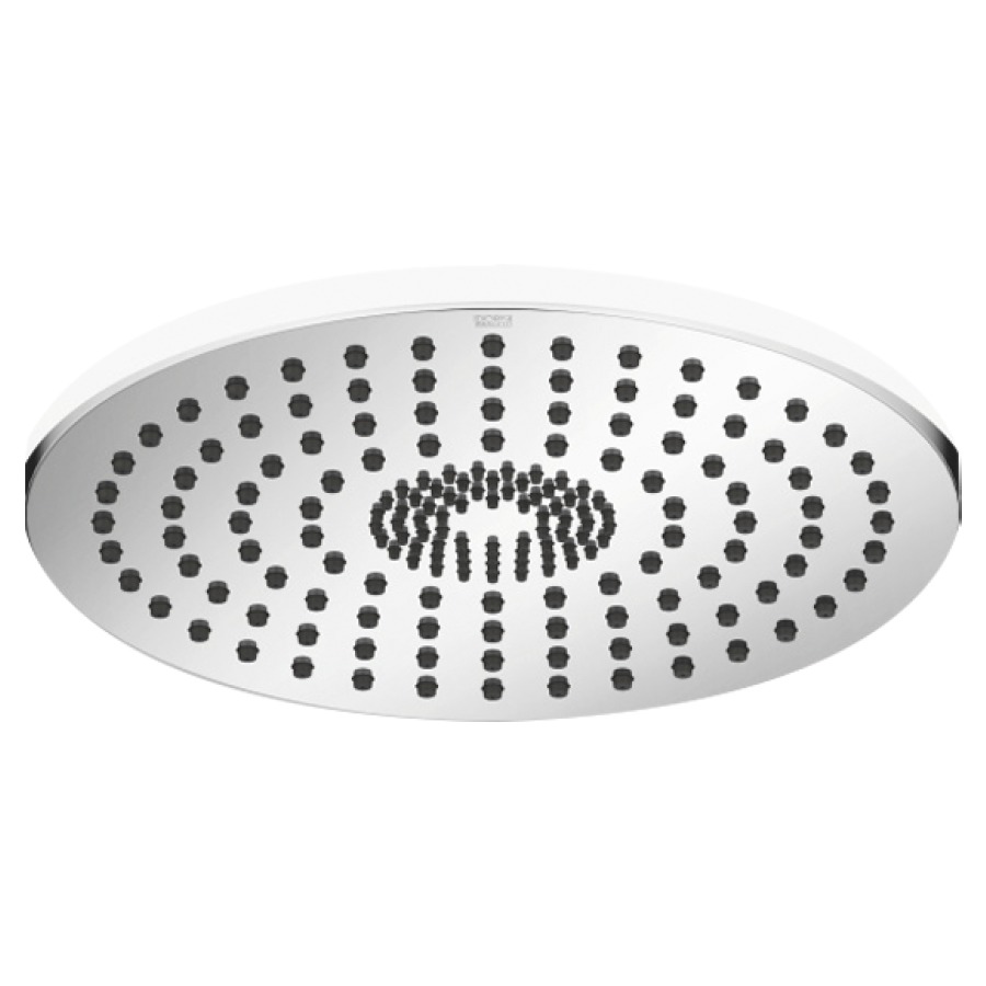 Douche de pluie DORNBRACHT
D 30 cm, système anticalcaire
encastrement au plafond 1/2"
débit 12 l/min
sans corps à encastrer 751 438
