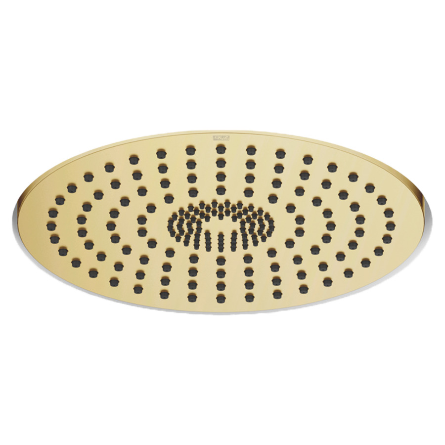 Douche de pluie DORNBRACHT
D 30 cm, système anticalcaire
encastrement au plafond 1/2"
débit 12 l/min
sans corps à encastrer 751 438