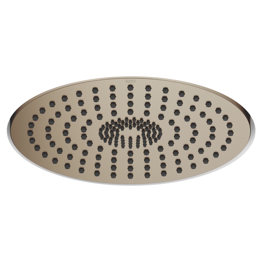 Douche de pluie DORNBRACHT
D 30 cm, système anticalcaire
encastrement au plafond 1/2"
débit 12 l/min
sans corps à encastrer 751 438