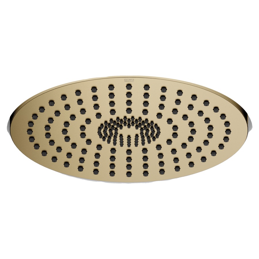 Douche de pluie DORNBRACHT
D 30 cm, système anticalcaire
encastrement au plafond 1/2"
débit 12 l/min
sans corps à encastrer 751 438