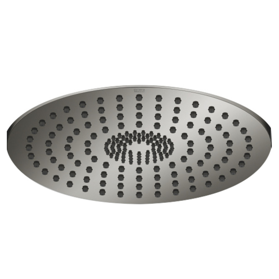 Douche de pluie DORNBRACHT
D 30 cm, système anticalcaire
encastrement au plafond 1/2"
débit 12 l/min
sans corps à encastrer 751 438