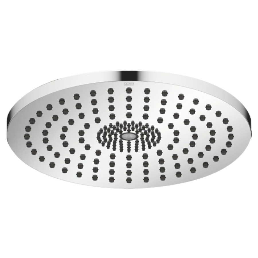 Douche de pluie DORNBRACHT
D 30 cm, système anticalcaire
encastrement au plafond 1/2"
débit 12 l/min
sans corps à encastrer 751 439
avec éclairage d'ambiance