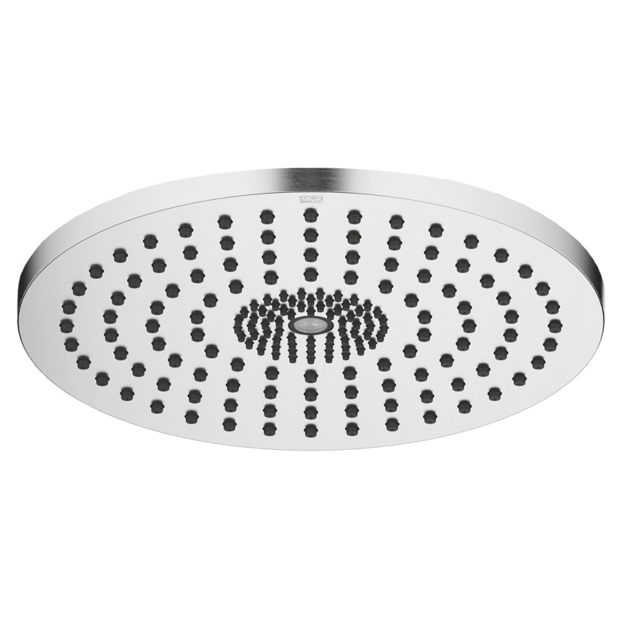 Douche de pluie DORNBRACHT
D 30 cm, système anticalcaire
encastrement au plafond 1/2"
débit 12 l/min
sans corps à encastrer 751 439
avec éclairage d'ambiance