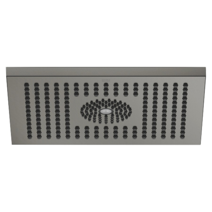 Douche de pluie DORNBRACHT
30 x 24 cm, système
anticalcaire
encastrement au plafond 1/2"
débit 12 l/min
sans corps à encastrer 751 443
avec éclairage d'ambiance