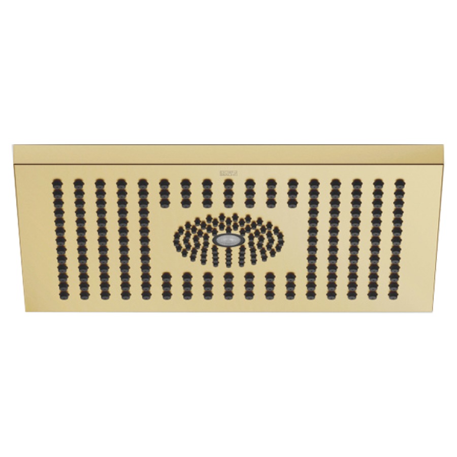 Regenbrause DORNBRACHT
30 x 24 cm, Antikalk-System
für Deckeneinbau 1/2"
Durchflussmenge 12 l/min
ohne Einbaukörper 751 443
mit LED Ambientebeleuchtung