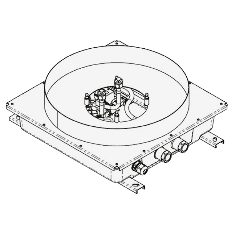 Corps à encastrer DORNBRACHT
1/2", pour douche de pluie
751 433