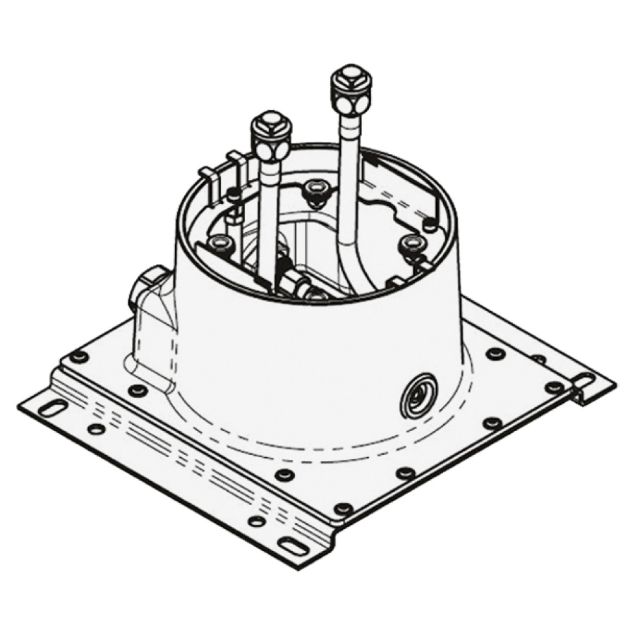 Corps à encastrer DORNBRACHT
1/2", pour douche de pluie
751 430/434
