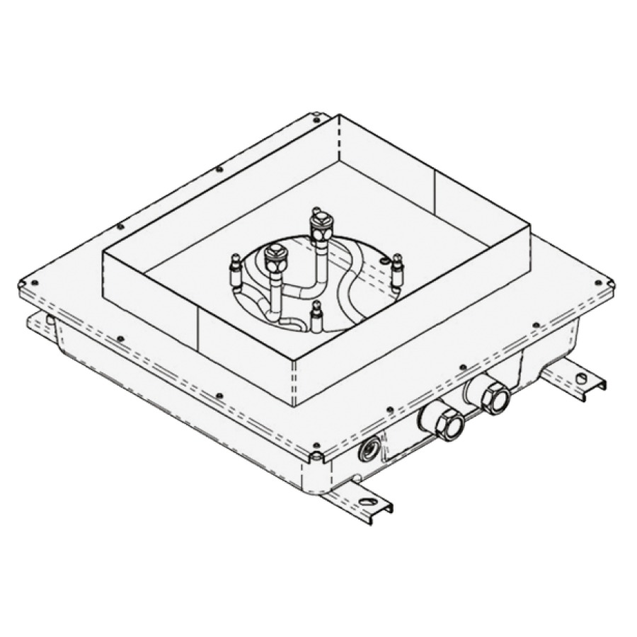 Corps à encastrer DORNBRACHT
1/2", pour douche de pluie
751 436