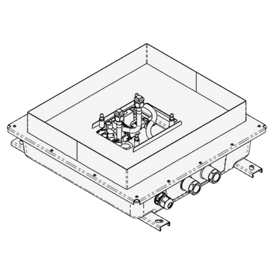 Corps à encastrer DORNBRACHT
1/2", pour douche de pluie
751 437