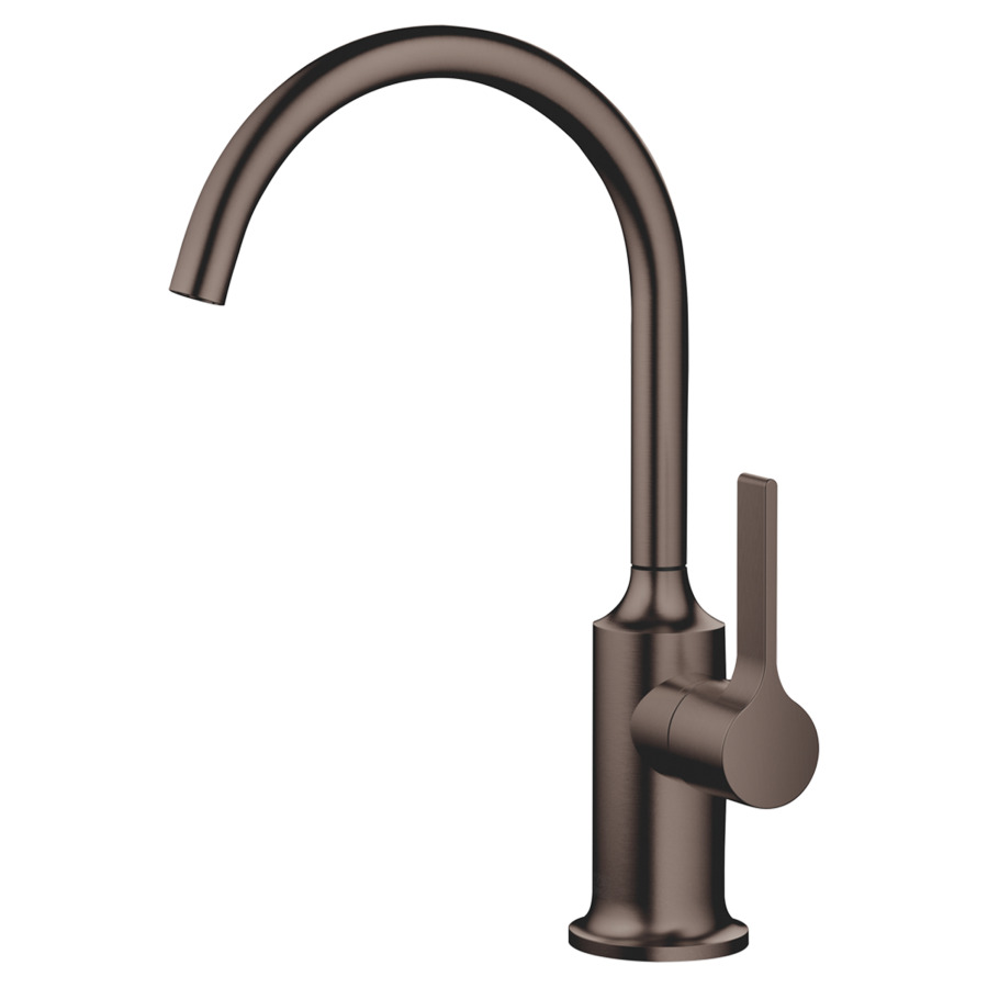 Mélangeur de lavabo VAIA
S 167 mm, goulot orientable
360°, H jusqu'à aératuer
220 mm, sans vidage