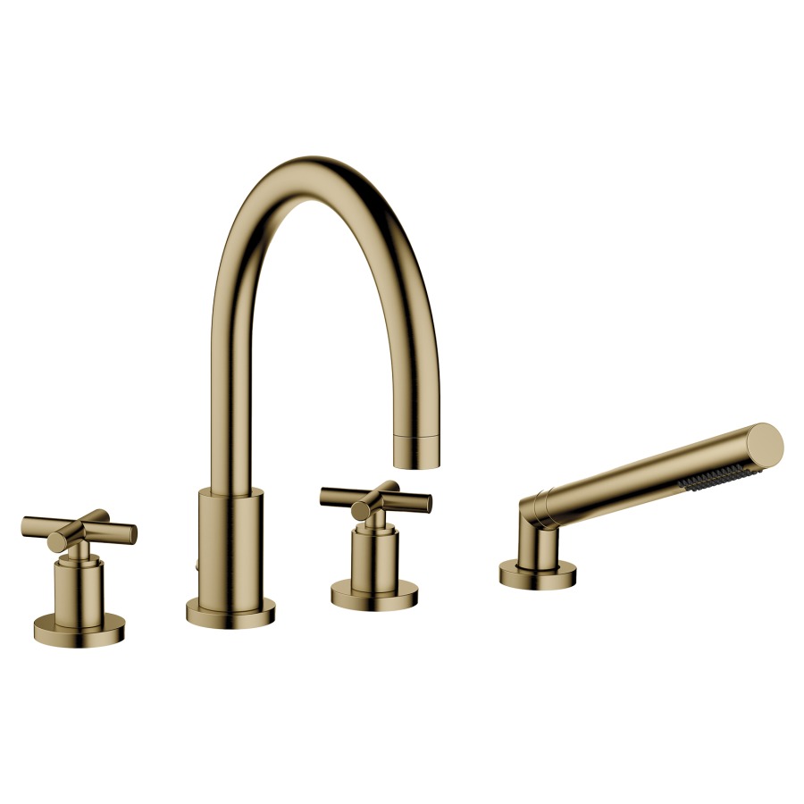 Batterie de remplissage TARA.
4-trous, goulot de baignoire
S 220 mm, robinets latérales
1/2", inverseur automatique
douche extensible, pour
montage sur gorge ou hors
baignoire
groupe acoustique I