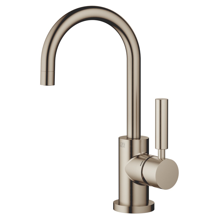 Mélangeur de lavabo TARA.
S 137 mm, goulot orientable
360°, avec soupape
d'écoulement