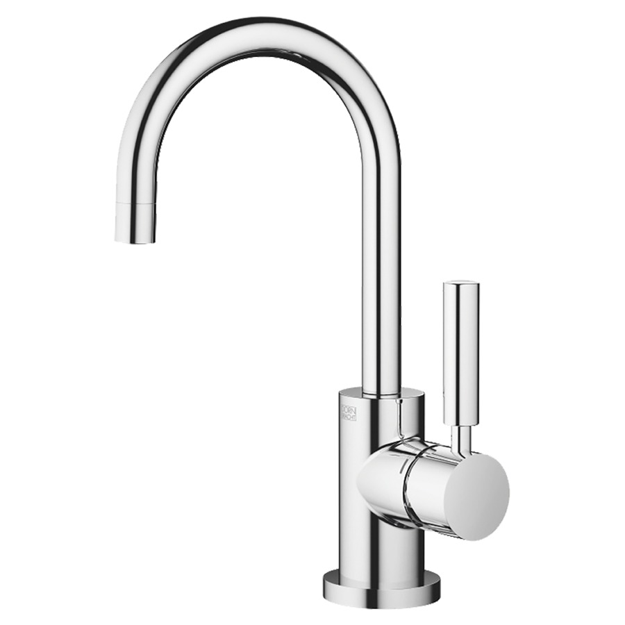 Mélangeur de lavabo TARA.
S 137 mm, goulot orientable
360°, avec soupape
d'écoulement